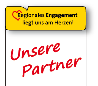 Regionales Engagement liegt uns am Herzen! Hier finden Sie unsere Partner…